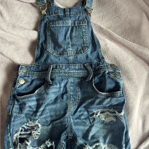 Cat & Jack Blue Denim Overalls